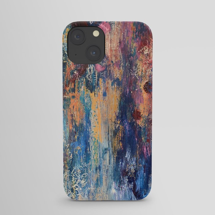dysphoria , abstract painting iPhone Case