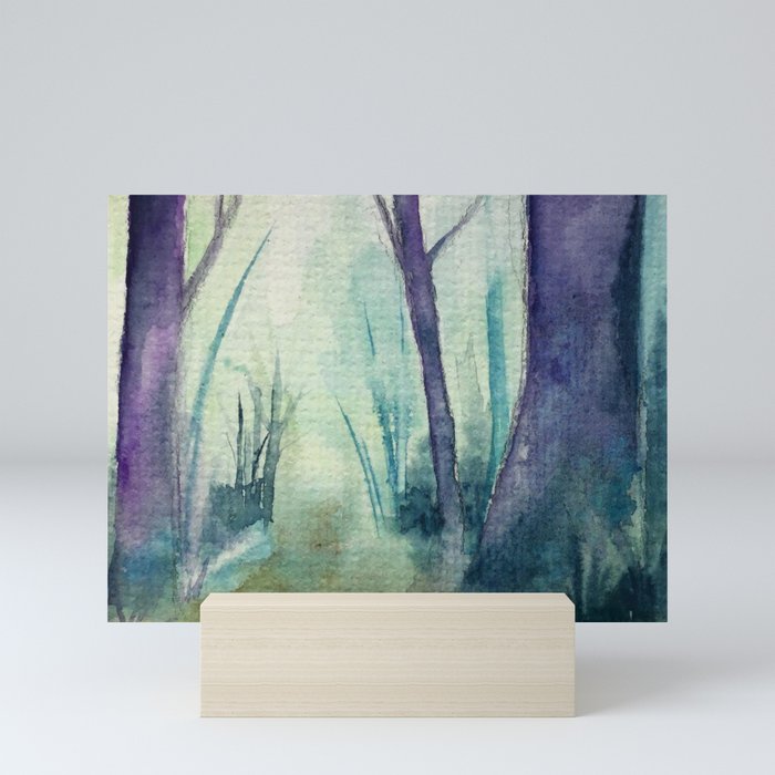 Fabricated Forest 01 Mini Art Print