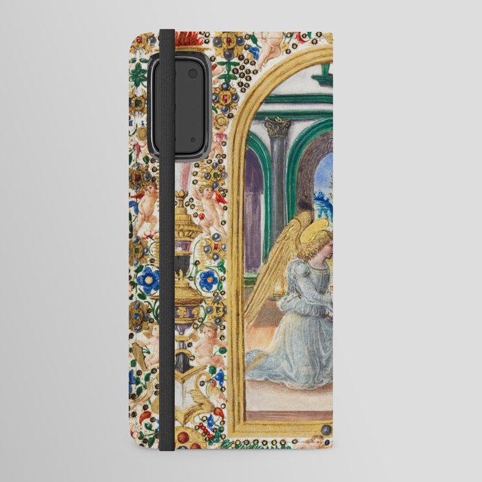 Italian,Sicilian art,holy Mary,Virgin Mary,maiolica Android Wallet Case