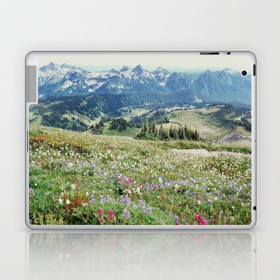Wildflower Meadow Laptop & iPad Skin