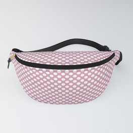 Orchid Smoke and White Polka Dots Fanny Pack