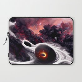 Planet falling in a black hole, 1 Laptop Sleeve