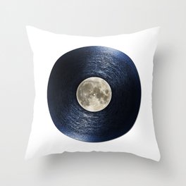 Moon on the Water Throw Pillow
