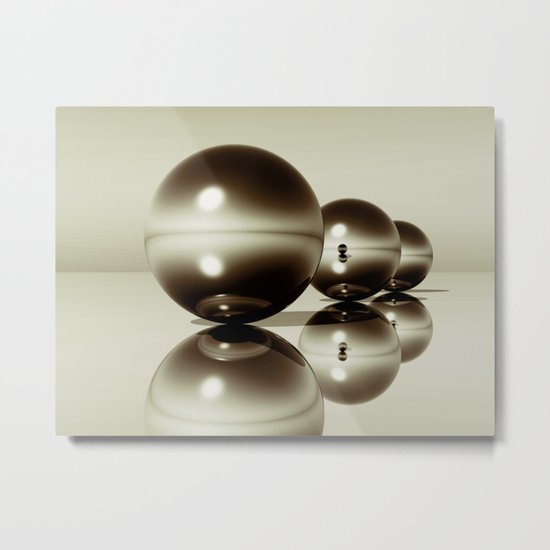 3spherescoffee Metal Print