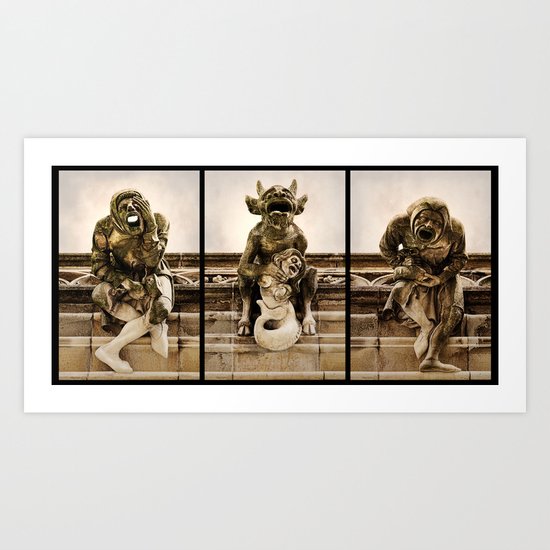 Medieval Nightmare Art Print