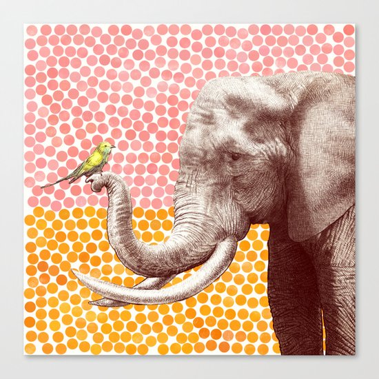 New Friends 2 by Eric Fan & Garima Dhawan Canvas Print