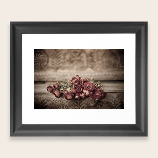 Fading Framed Art Print