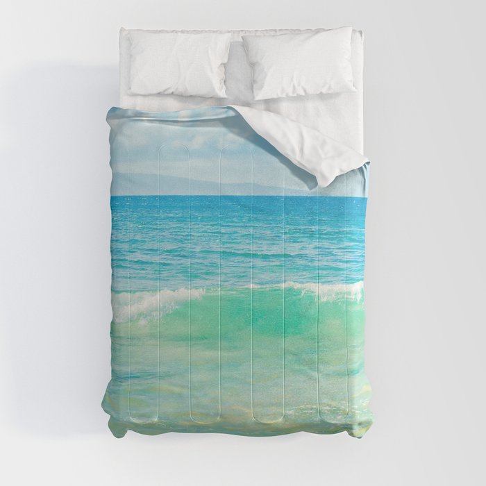 Ocean Blue Beach Dreams Comforter