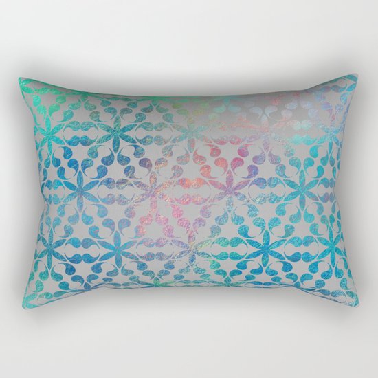 Flower of Life Variation - pattern 3 Rectangular Pillow