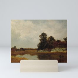 October in the Marshes,1872 Mini Art Print