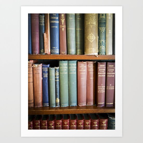 Library Wisdom Art Print