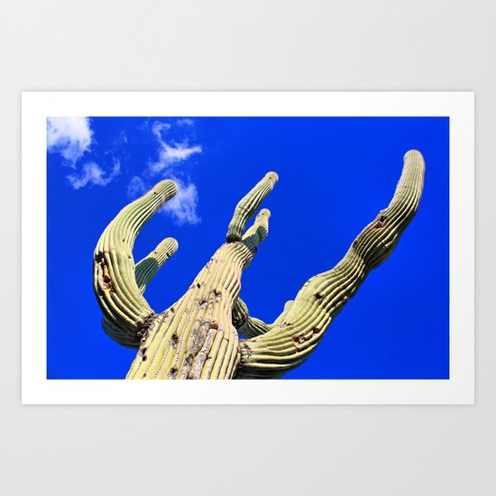 A Big One Art Print
