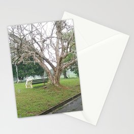 Alone in the Rain Stationery Card