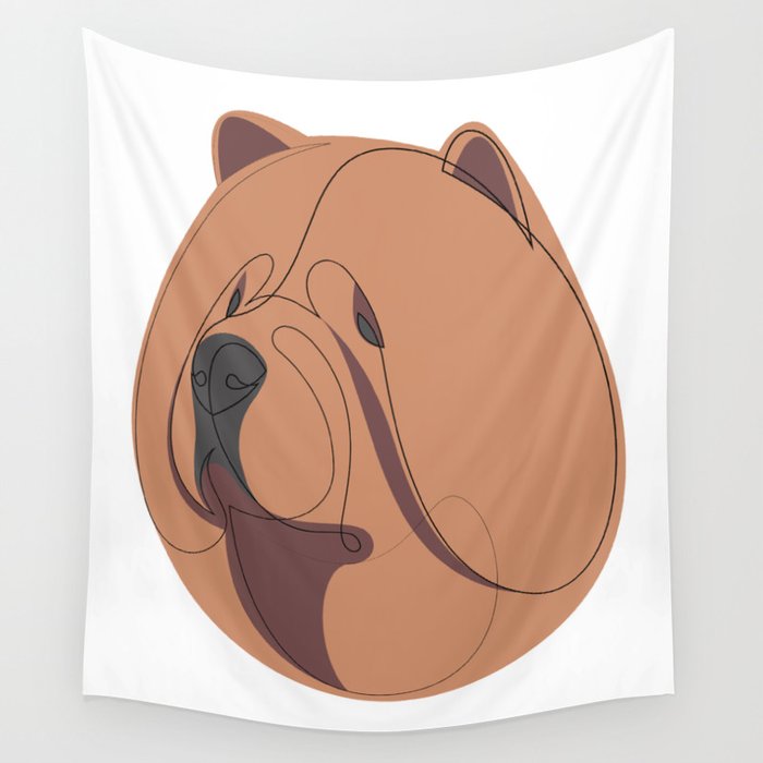 Chow Chow Wall Tapestry