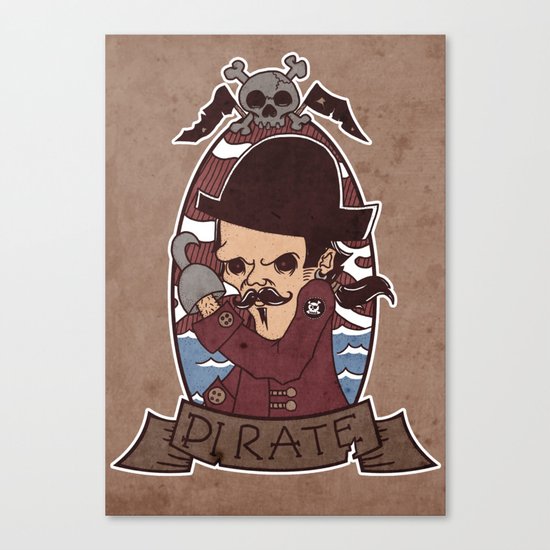 Pirate Canvas Print