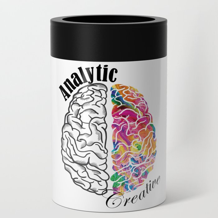 Analytic Creative Brain Left Right Can Cooler