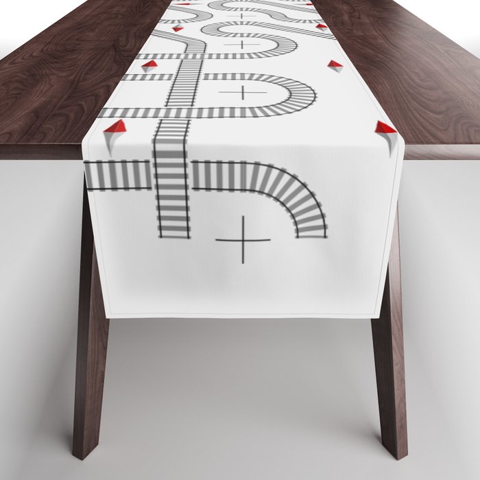The Journey Is The Reward Table Runner