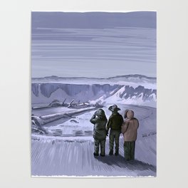 The Thing Illustration  Poster