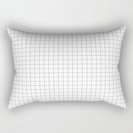 Grid lines pattern Rectangular Pillow