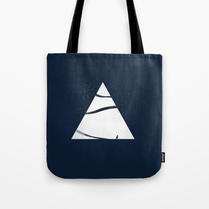 time to snow! Tote Bag