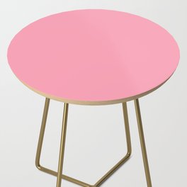 Carnal Pink Side Table
