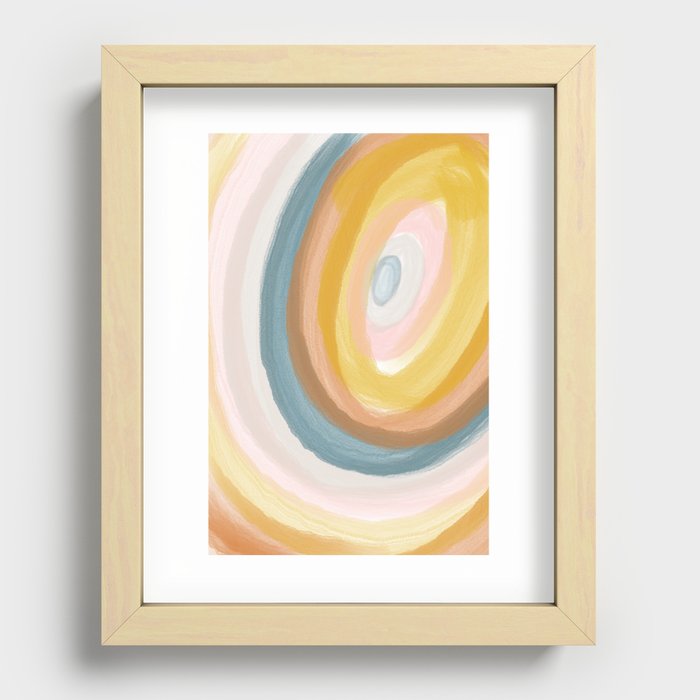 Shaky Recessed Framed Print