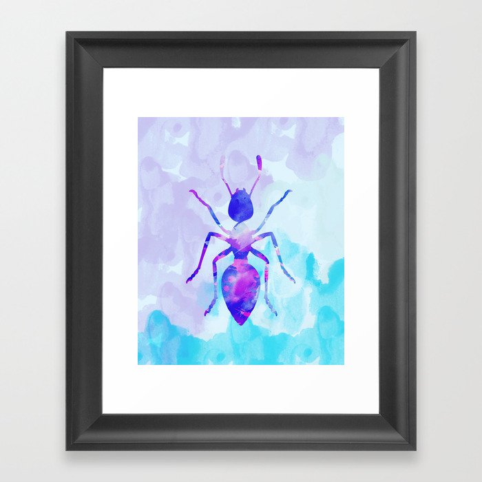 Abstract Ant Framed Art Print