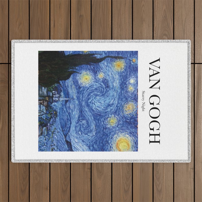 Van Gogh - Starry Night Outdoor Rug