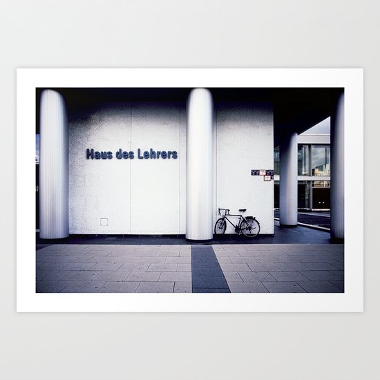 house des lehrers Art Print