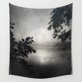 Ghostly Gardens The Mists of Shadow Lake  Wall Tapestry