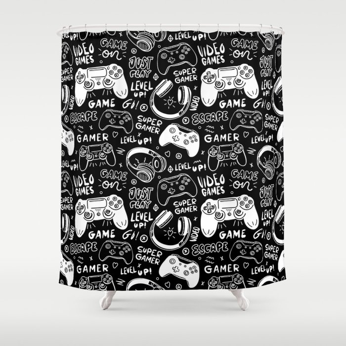 Game on#2 Shower Curtain
