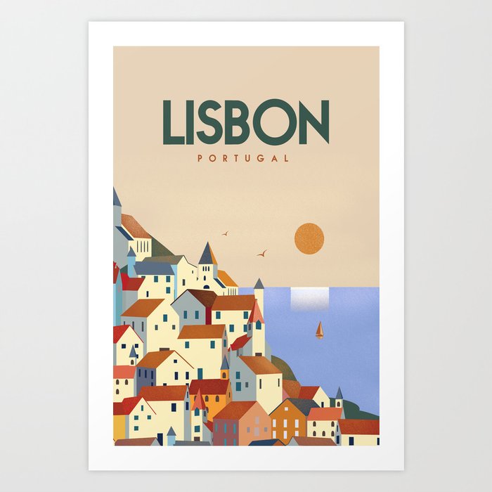 Lisbon Portugal Art Print