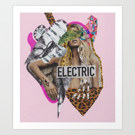 ELECTRIC FANTA-SIA Art Print