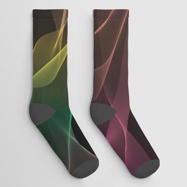 Galaxy - The Beginning of Time - Abstract Minimalism Socks