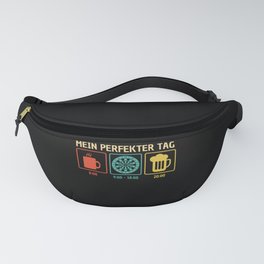 My Perfect Day Darts Gift Fanny Pack