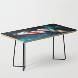 Traveling at the speed of light Coffee Table