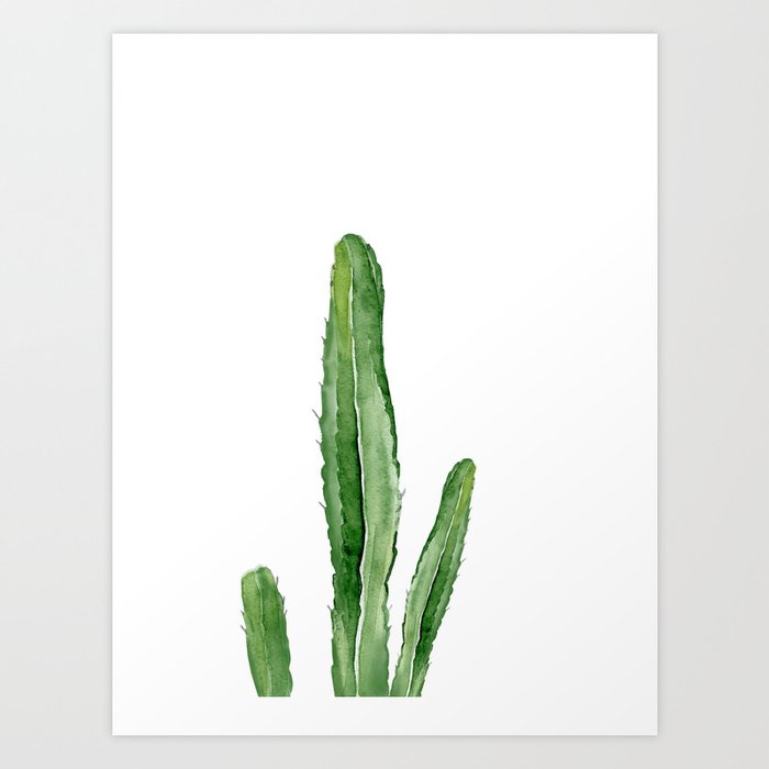Printable cactus wall art|PDF Gallery wall Digital cactus artwork cactus print Watercolor cactus print home,Cactus art print