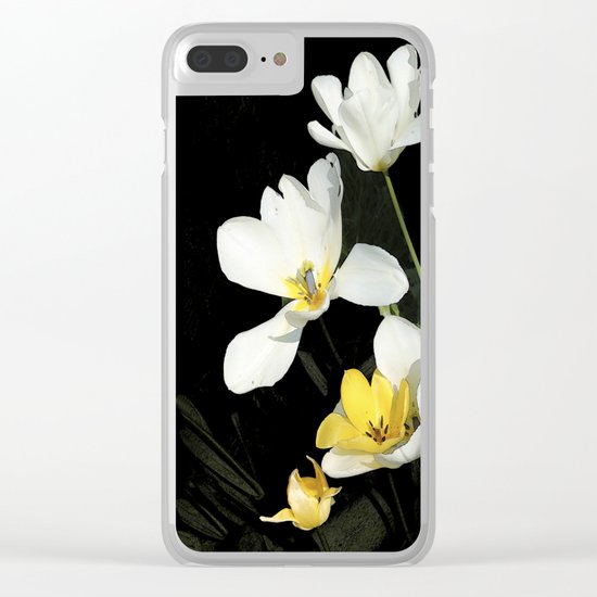 Dark times Clear iPhone Case