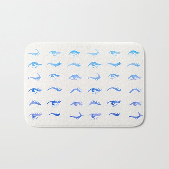 Mascara Envy – Blue Ombré Palette Bath Mat