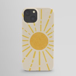 Sun iPhone Case