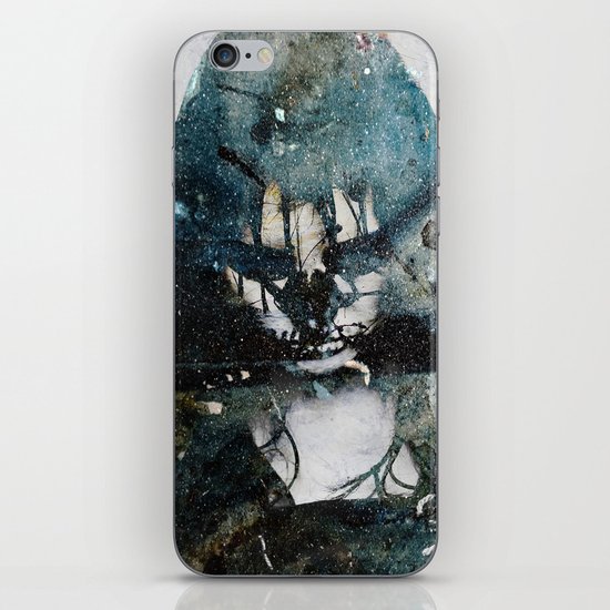 Tousled bird mad girl 2 iPhone & iPod Skin