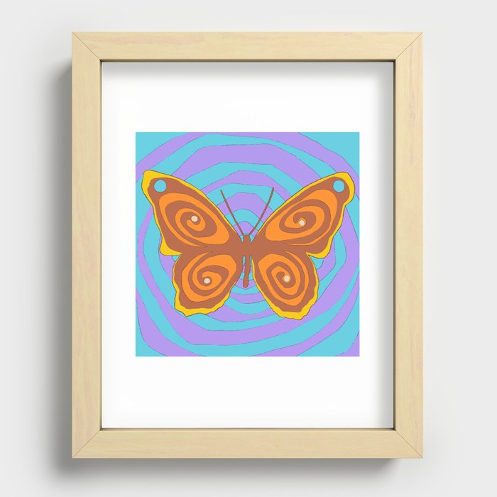 butterly Recessed Framed Print