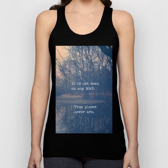 True Places Unisex Tank Top