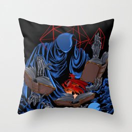 Dungeons, Dice and Dragons - The Dungeon Master Throw Pillow