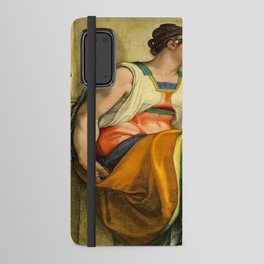 Michelangelo Erythraean Sibyl, Sistine Chapel Android Wallet Case