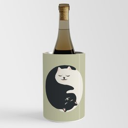 Hidden cat 26 yin yang hug Wine Chiller