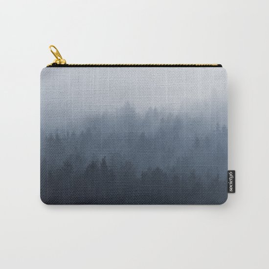 Fog in the forest Carry-All Pouch