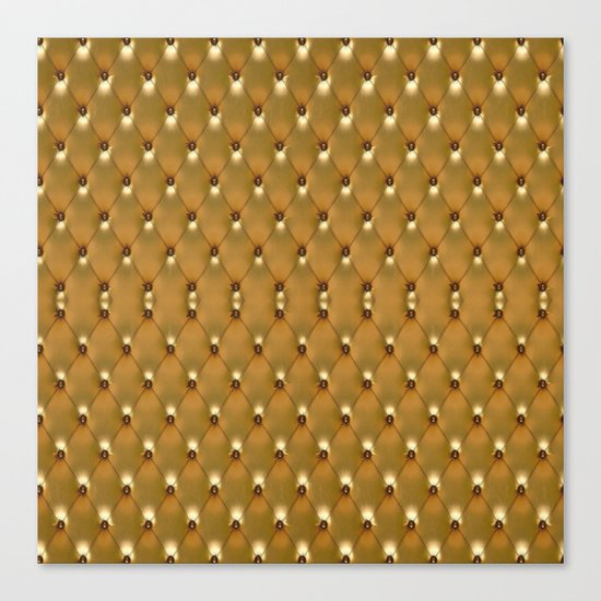 Luxury Golden Leather vector new design Canvas Print
