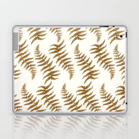Gold Fern Laptop & iPad Skin