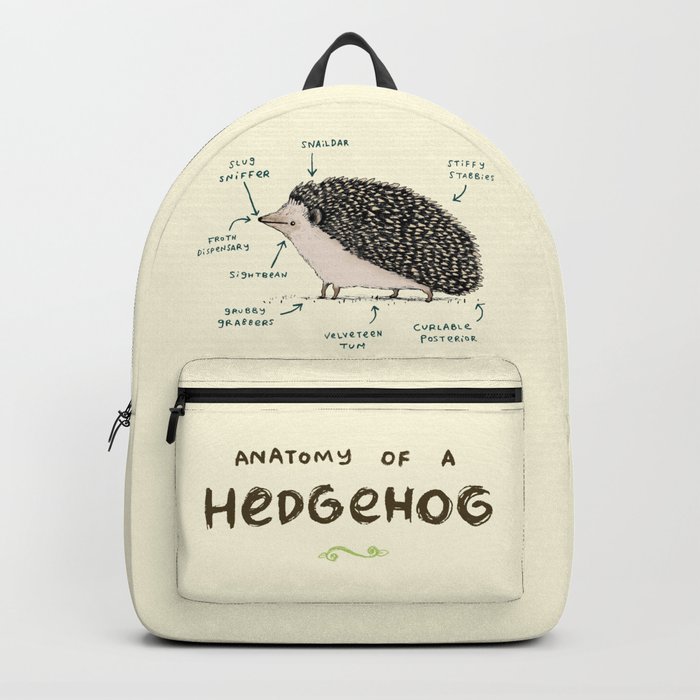 Hedgehog backpack deals